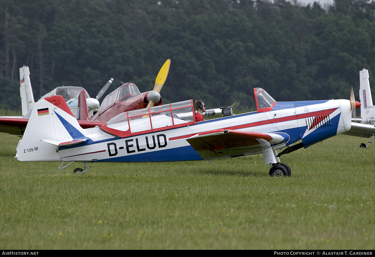 Aircraft Photo of D-ELUD | Zlin Z-126 Trener 2 | AirHistory.net #620587