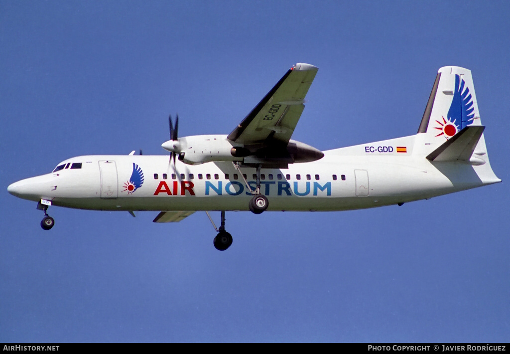 Aircraft Photo of EC-GDD | Fokker 50 | Air Nostrum | AirHistory.net #620596