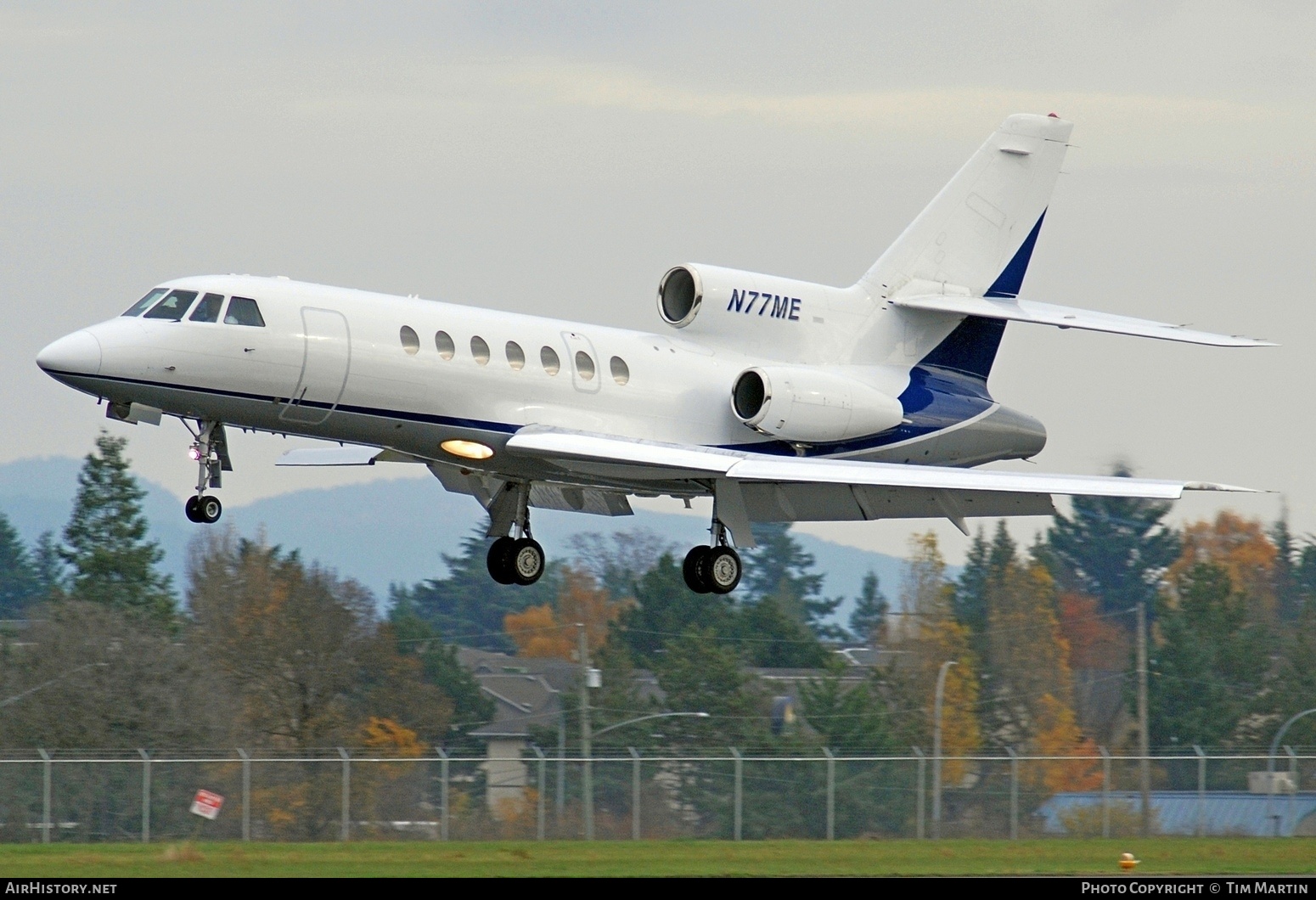 Aircraft Photo of N77ME | Dassault Falcon 50 | AirHistory.net #620602