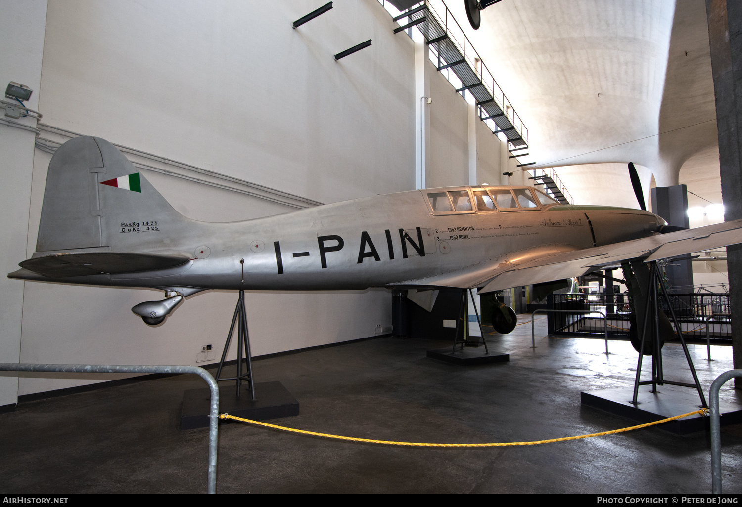 Aircraft Photo of I-PAIN | SAI-Ambrosini Super S7 | AirHistory.net #620605