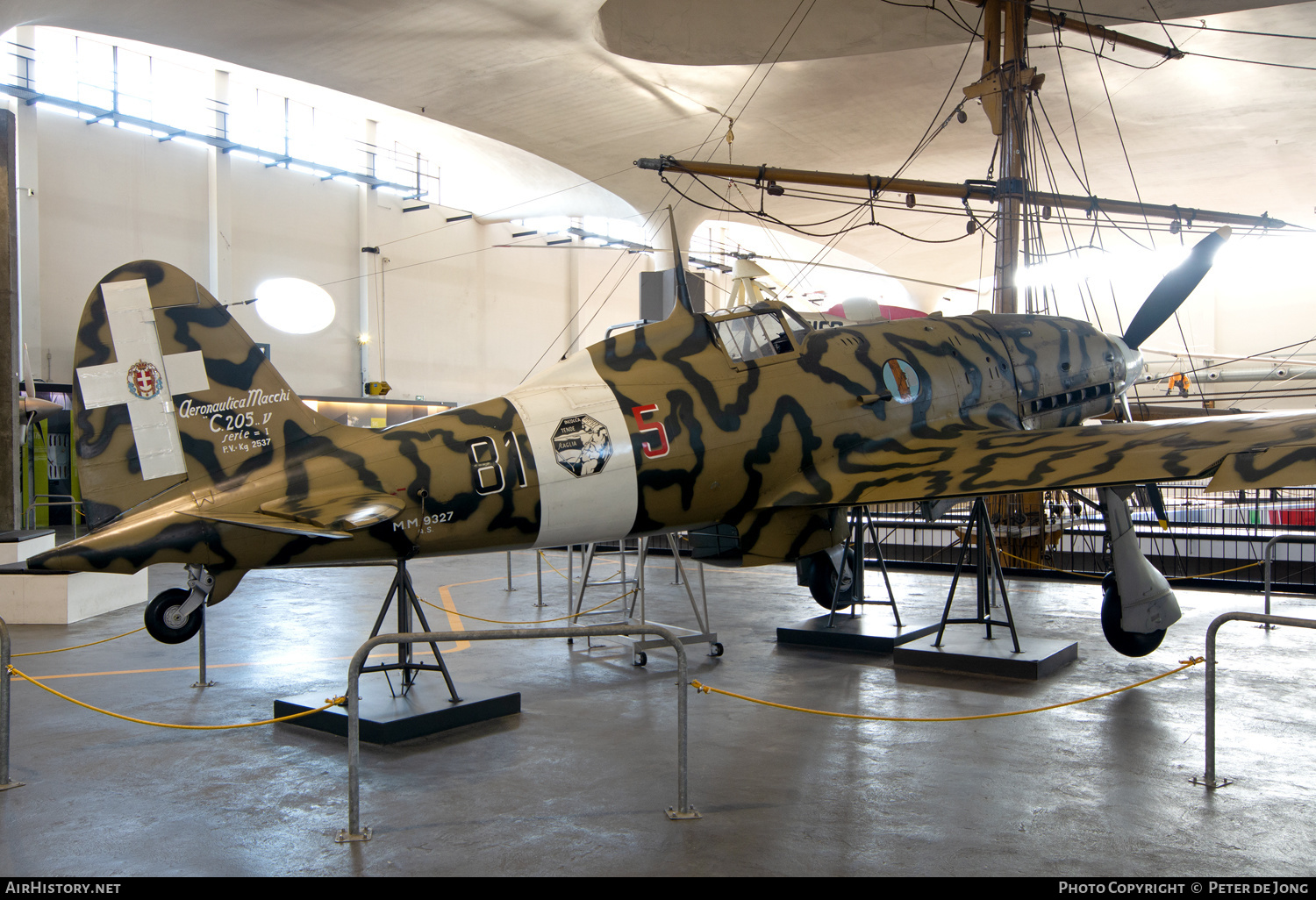 Aircraft Photo of MM9327 | Macchi MC.205V Veltro | Italy - Air Force | AirHistory.net #620614