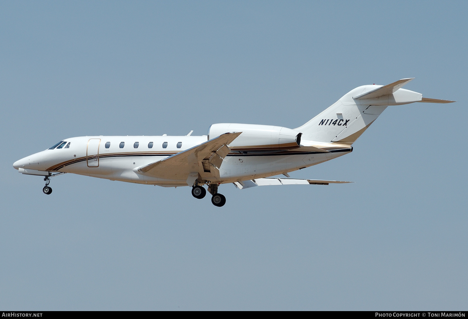 Aircraft Photo of N114CX | Cessna 750 Citation X | AirHistory.net #620620