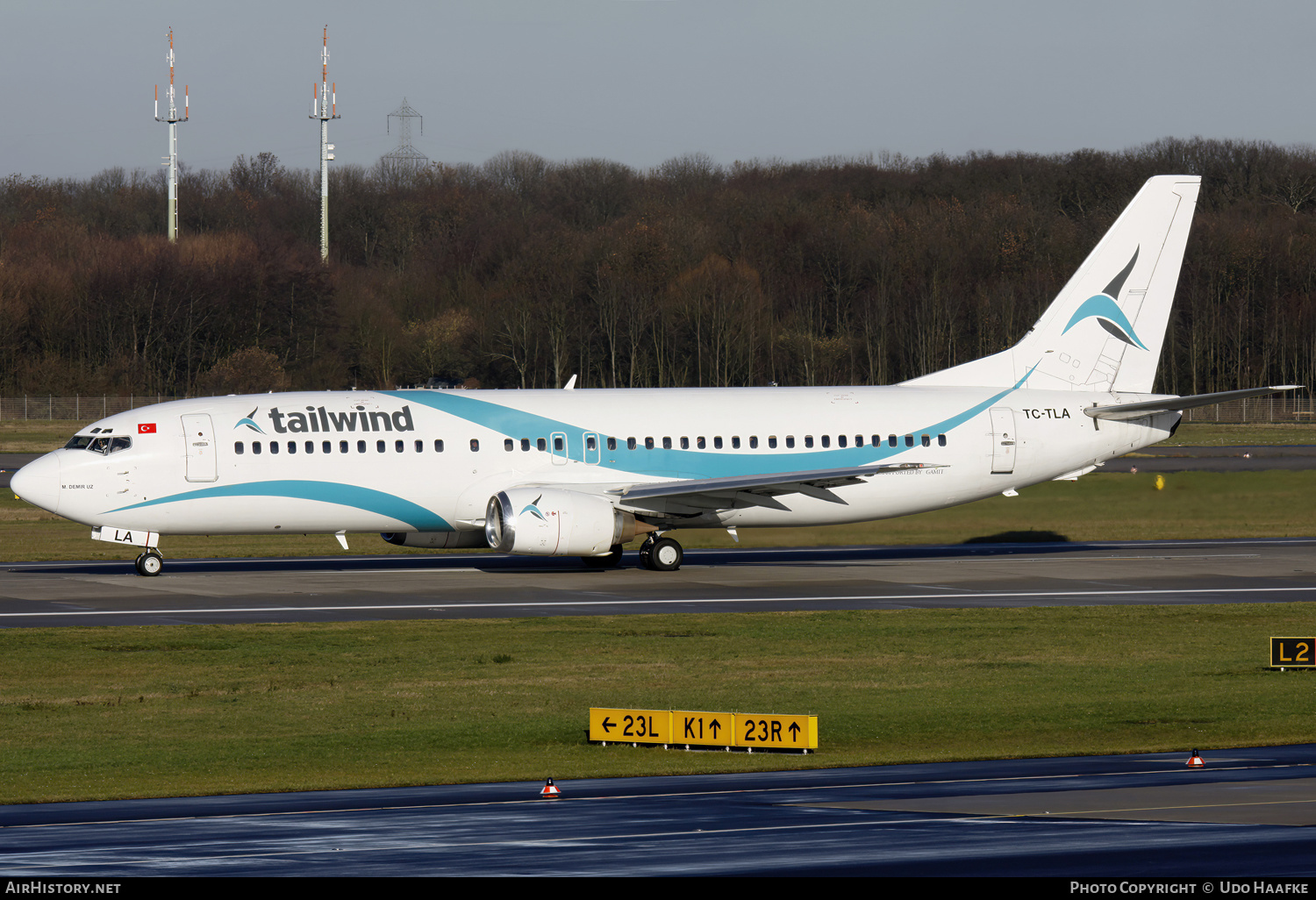 Aircraft Photo of TC-TLA | Boeing 737-4Q8 | Tailwind Airlines | AirHistory.net #620643