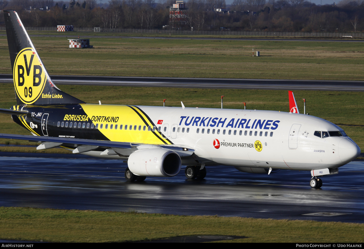 Aircraft Photo of TC-JHU | Boeing 737-8F2 | Turkish Airlines | AirHistory.net #620654