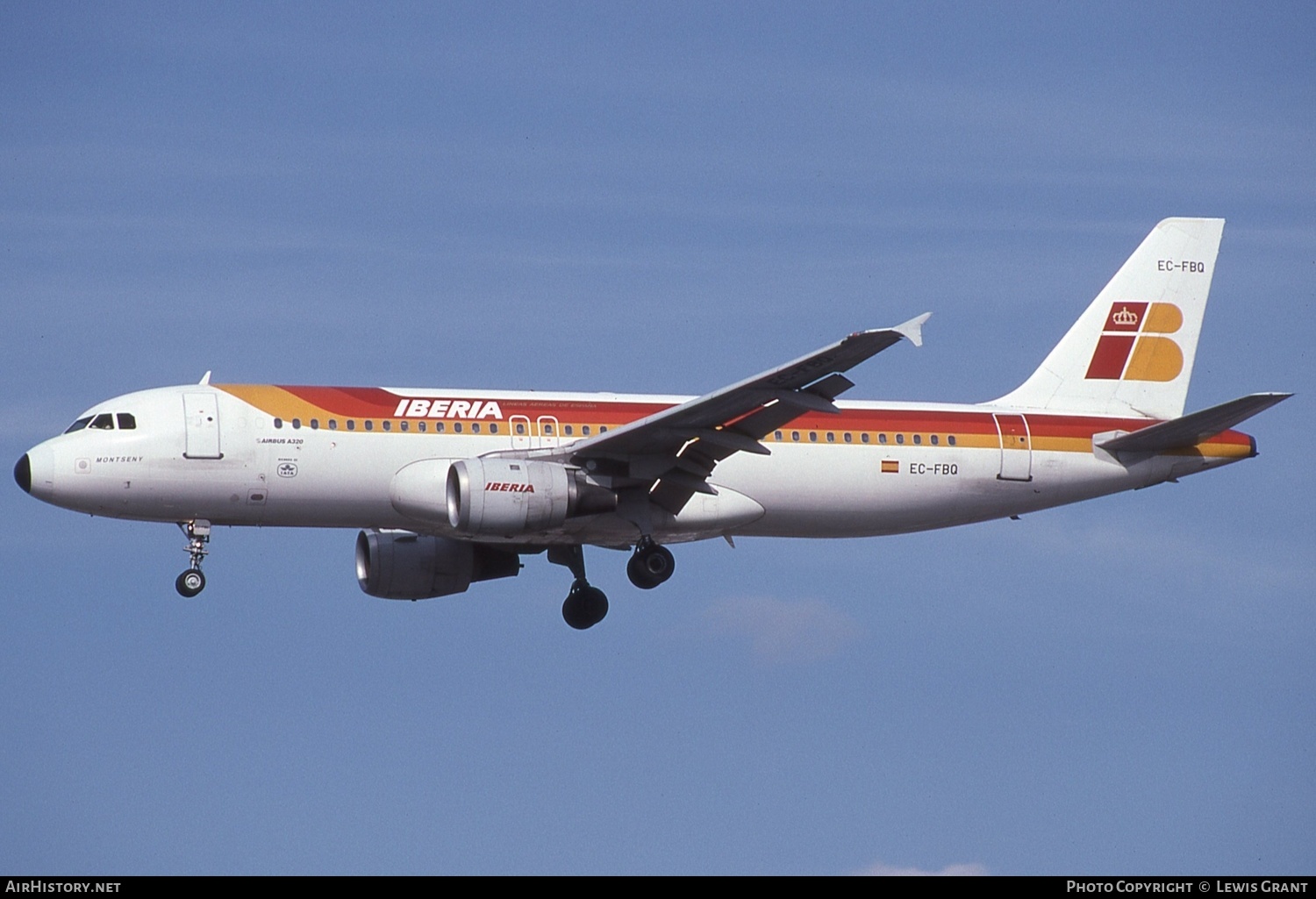 Aircraft Photo of EC-FBQ | Airbus A320-211 | Iberia | AirHistory.net #620667