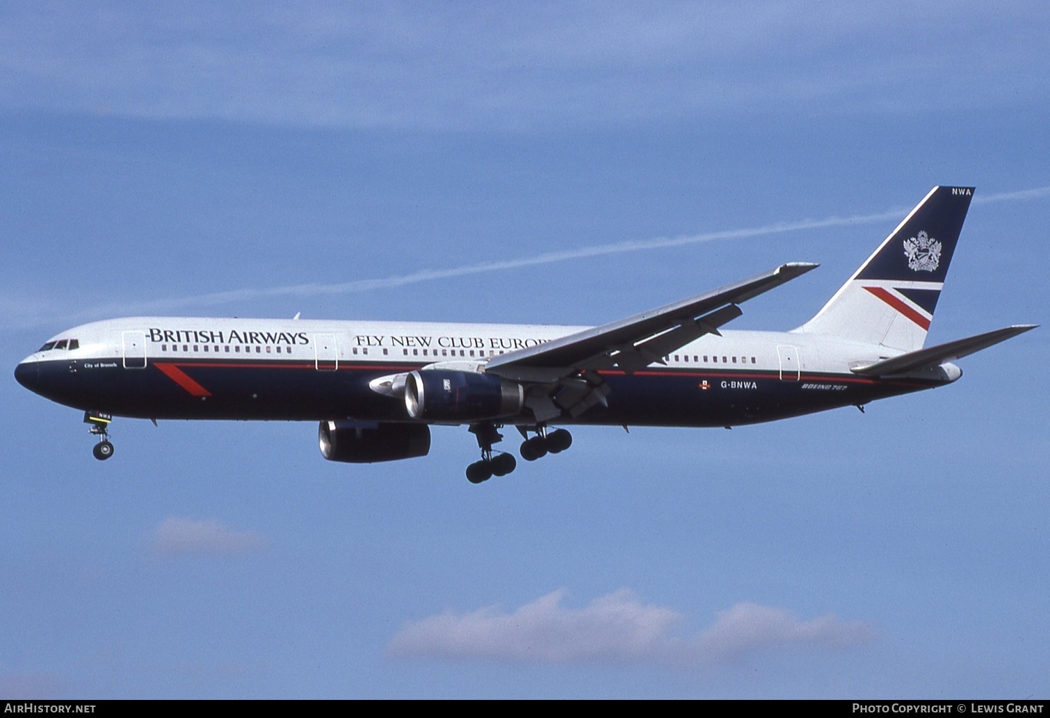 Aircraft Photo of G-BNWA | Boeing 767-336/ER | British Airways | AirHistory.net #620675