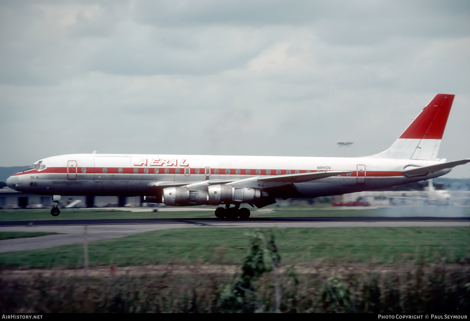 Aircraft Photo of N9110V | Douglas DC-8-55CF Jet Trader | Aeral - Aeronautica Alessandrina | AirHistory.net #620690