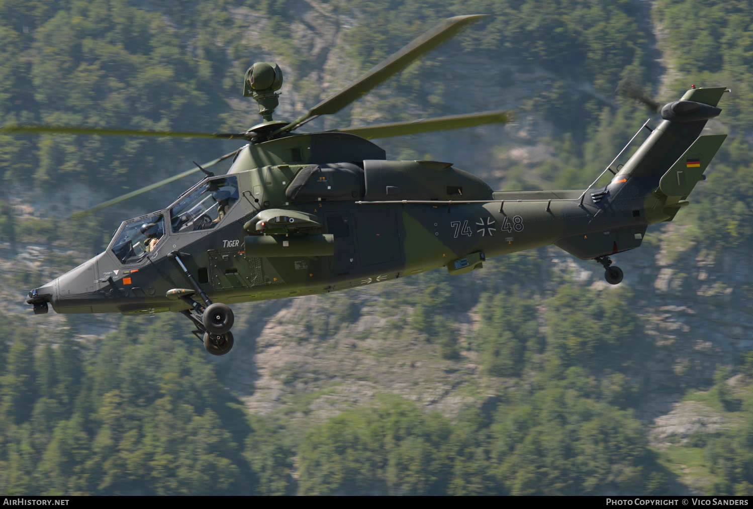Aircraft Photo of 7448 | Eurocopter EC-665 Tiger UHT | Germany - Air Force | AirHistory.net #620706