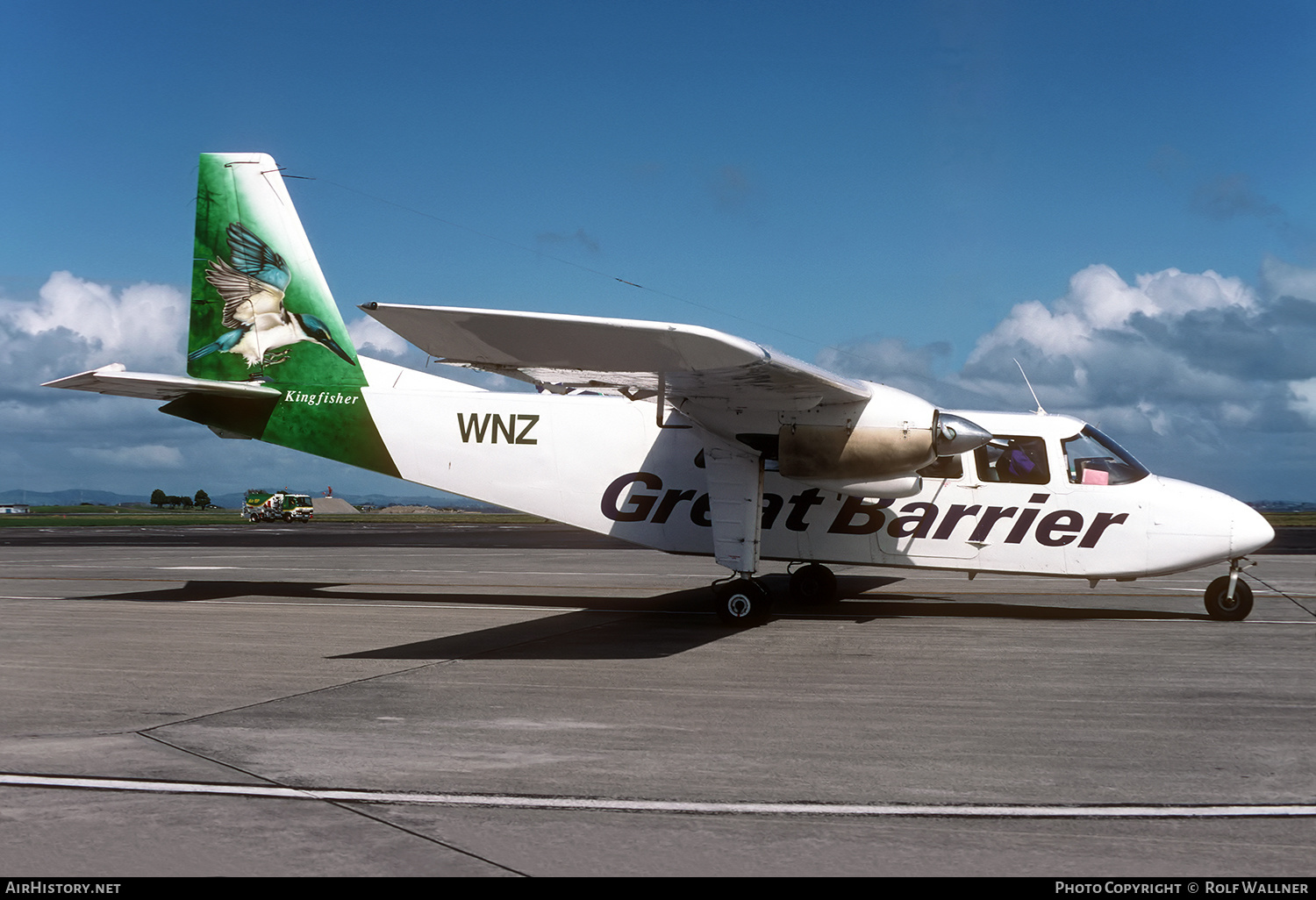 Aircraft Photo of ZK-WNZ / WNZ | Britten-Norman BN-2A-27 Islander | Great Barrier Airlines - GBA | AirHistory.net #620707