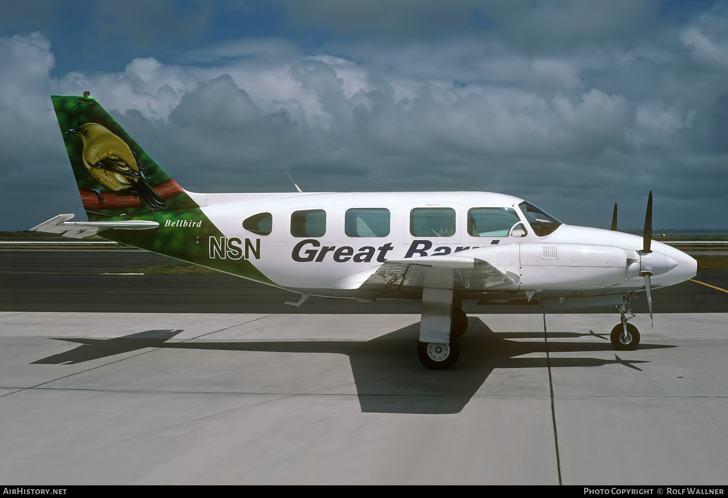 Aircraft Photo of ZK-NSN / NSN | Piper PA-31-310 Navajo | Great Barrier Airlines - GBA | AirHistory.net #620708