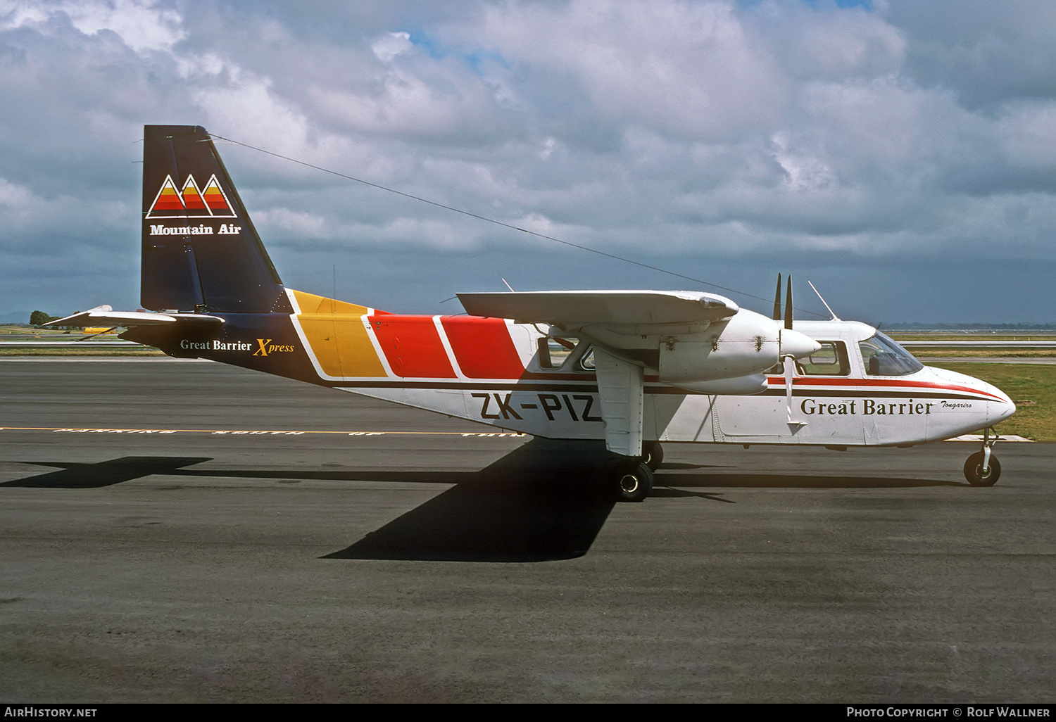 Aircraft Photo of ZK-PIZ | Britten-Norman BN-2A-26 Islander | Mountain Air | AirHistory.net #620713