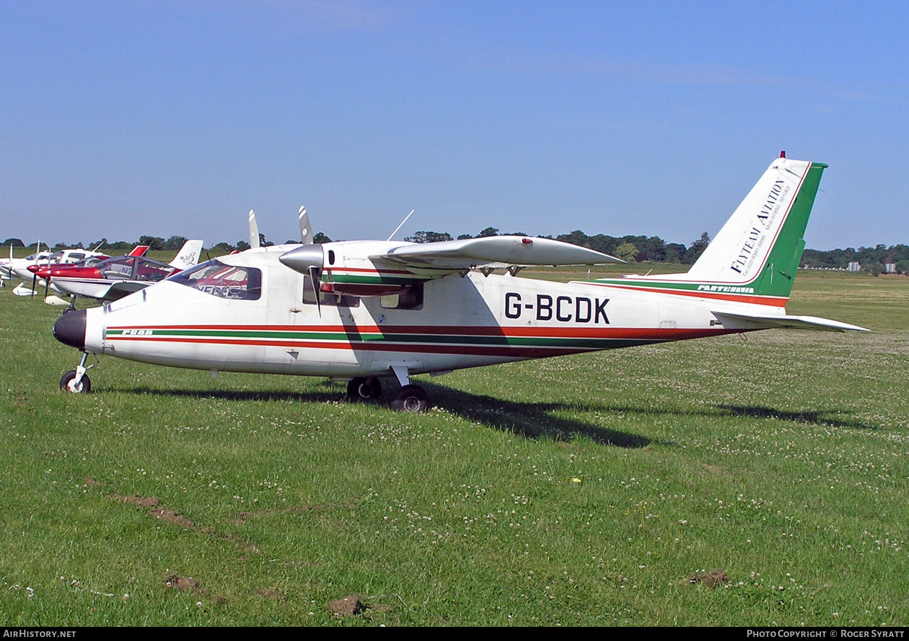 Aircraft Photo of G-BCDK | Partenavia P-68B Victor | Flyteam Aviation | AirHistory.net #620726