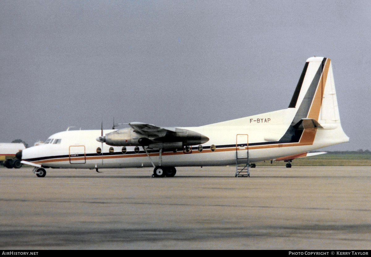 Aircraft Photo of F-BYAP | Fokker F27-100 Friendship | AirHistory.net #620733