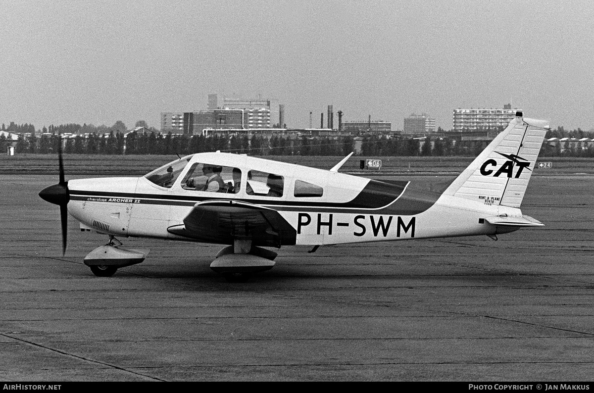 Aircraft Photo of PH-SWM | Piper PA-28-181 Archer II | Central Air Teuge - CAT | AirHistory.net #620736