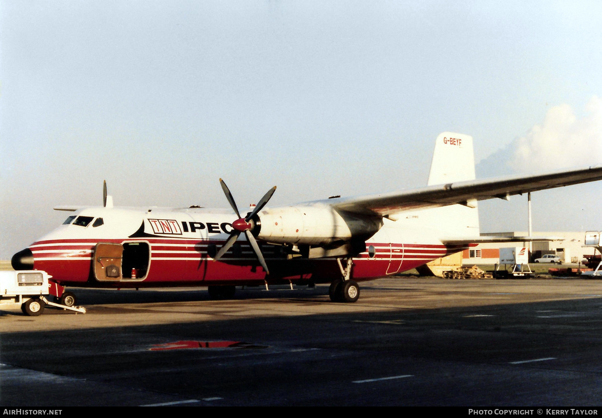 Aircraft Photo of G-BEYF | Handley Page HPR-7 Herald 401 | TNT Express | AirHistory.net #620751