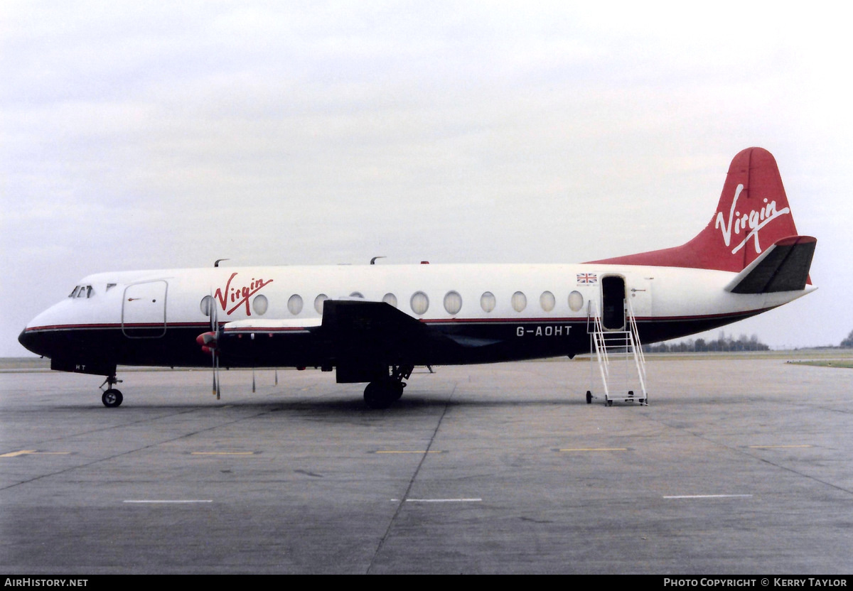 Aircraft Photo of G-AOHT | Vickers 802 Viscount | Virgin Atlantic Airways | AirHistory.net #620757