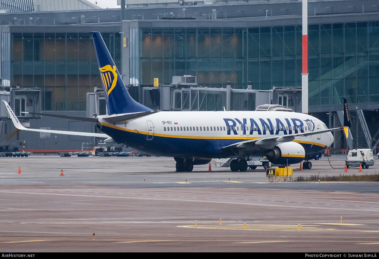 Aircraft Photo of SP-RSY | Boeing 737-8AS | Ryanair | AirHistory.net #620772