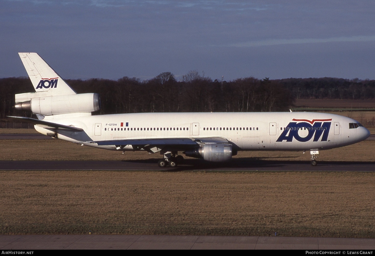 Aircraft Photo of F-GTDH | McDonnell Douglas DC-10-30 | AOM French Airlines | AirHistory.net #620790