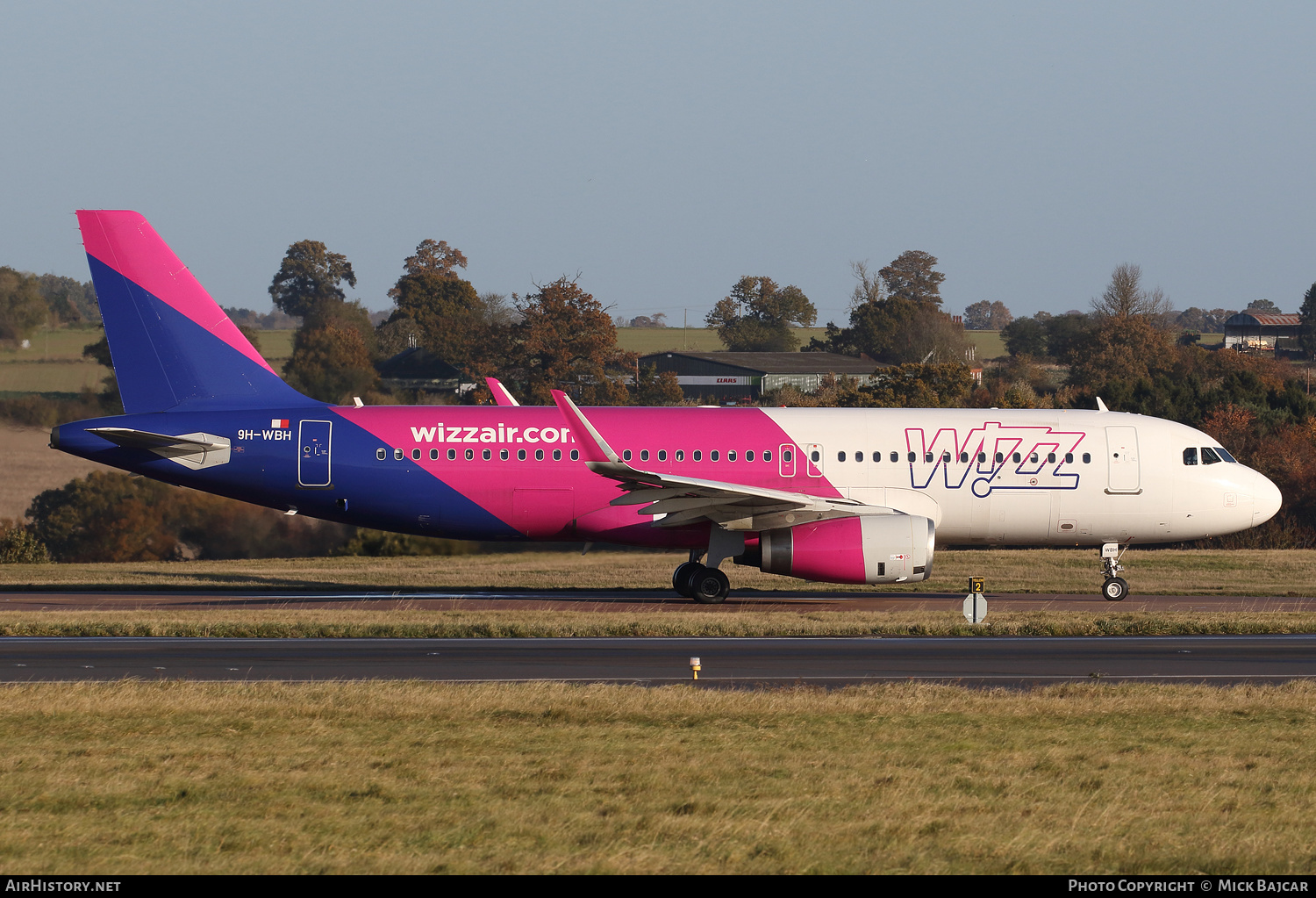 Aircraft Photo of 9H-WBH | Airbus A320-232 | Wizz Air | AirHistory.net #620793