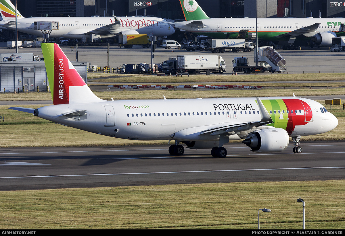 Aircraft Photo of CS-TVA | Airbus A320-251N | TAP Air Portugal | AirHistory.net #620798
