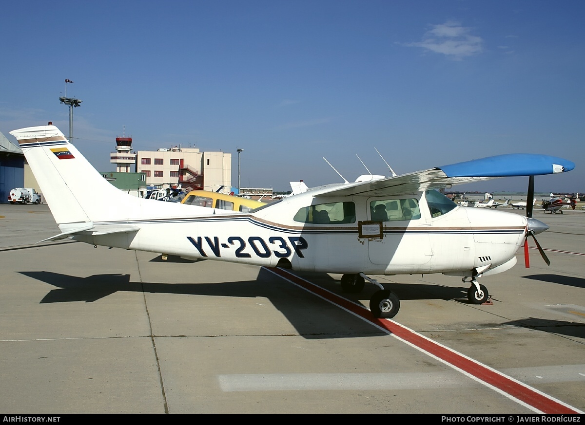 Aircraft Photo of YV-203P | Cessna 210L Centurion II | AirHistory.net #620814