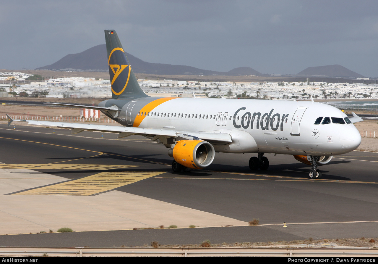 Aircraft Photo of D-AICF | Airbus A320-212 | Condor Flugdienst | AirHistory.net #620820