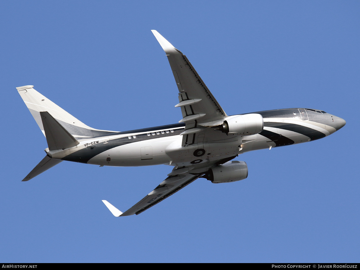 Aircraft Photo of VP-CZW | Boeing 737-7JW BBJ | AirHistory.net #620821