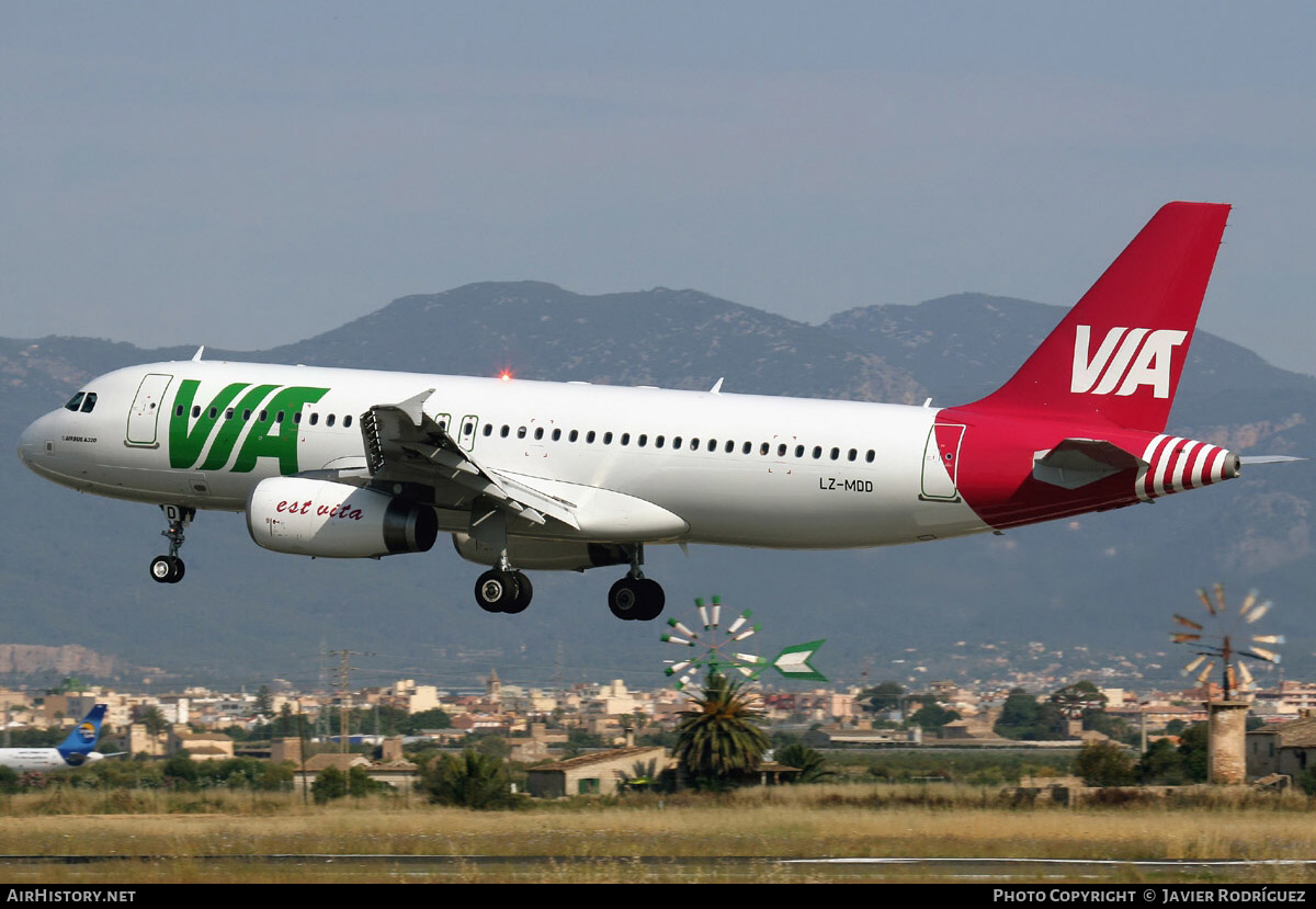 Aircraft Photo of LZ-MDD | Airbus A320-232 | VIA - Air VIA Bulgarian Airways | AirHistory.net #620831