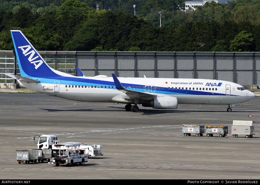 Aircraft Photo of JA85AN | Boeing 737-881 | All Nippon Airways - ANA | AirHistory.net #620833