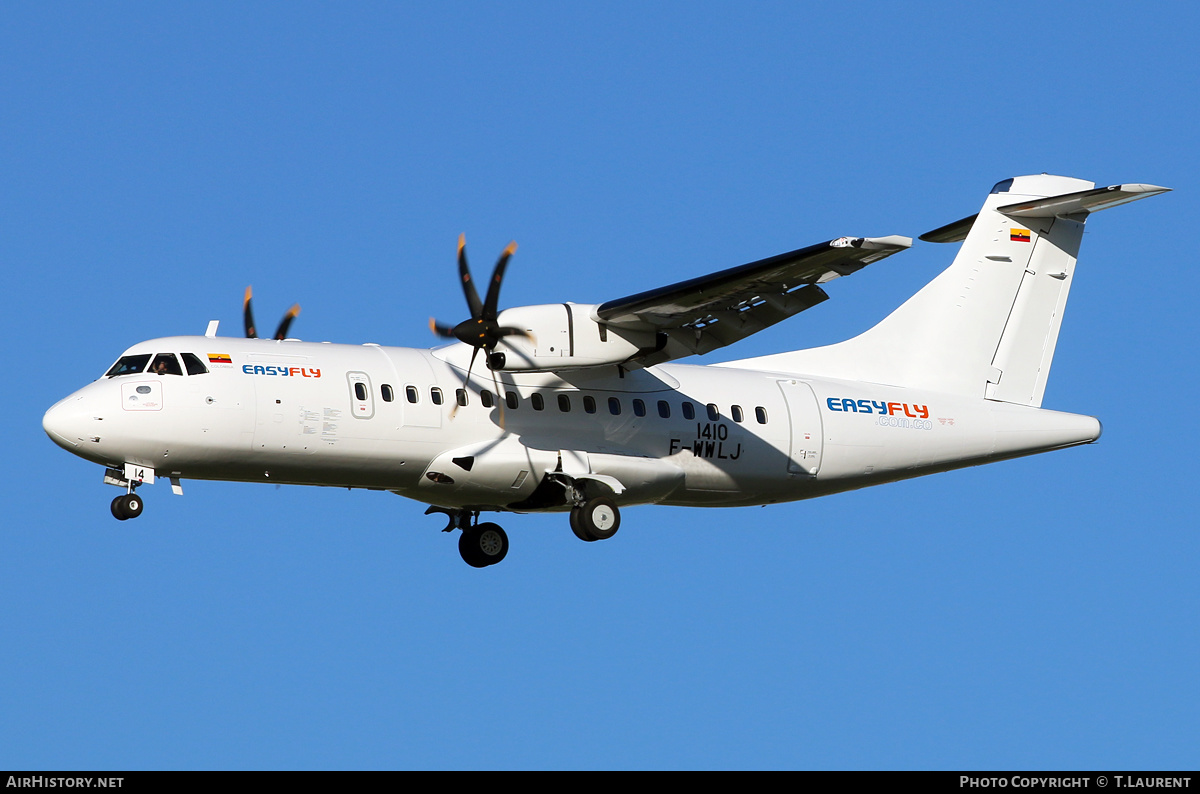 Aircraft Photo of F-WWLJ | ATR ATR-42-600 | EasyFly | AirHistory.net #620836