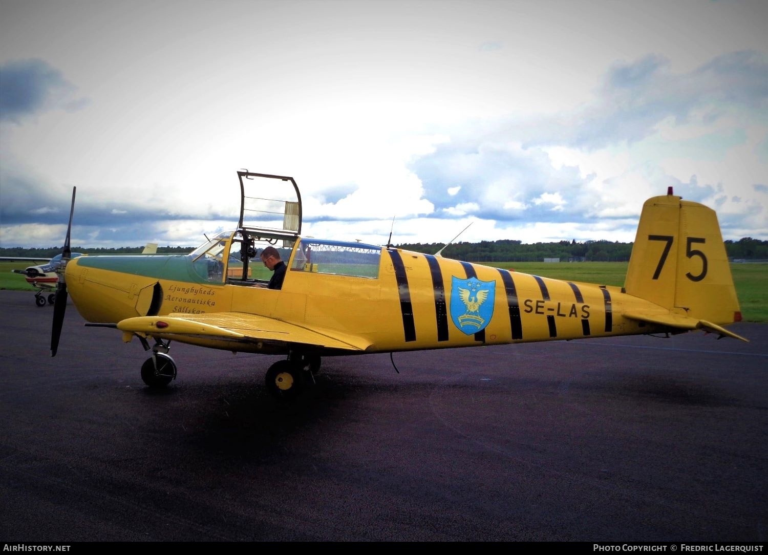 Aircraft Photo of SE-LAS / 50075 | Saab 91B Safir | Ljungbyheds Aeronautiska Sällskap | AirHistory.net #620842