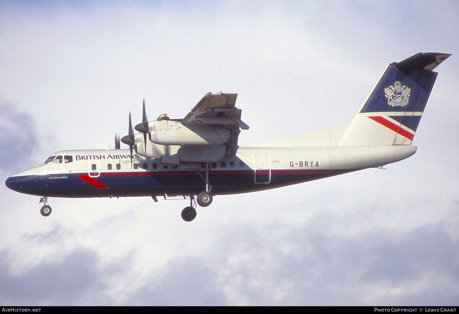 Aircraft Photo of G-BRYA | De Havilland Canada DHC-7-110 Dash 7 | British Airways Express | AirHistory.net #620855