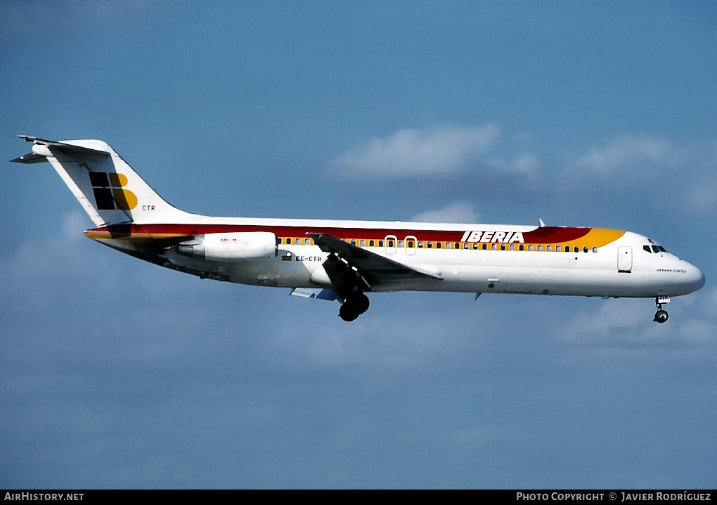 Aircraft Photo of EC-CTR | McDonnell Douglas DC-9-34CF | Iberia | AirHistory.net #620861