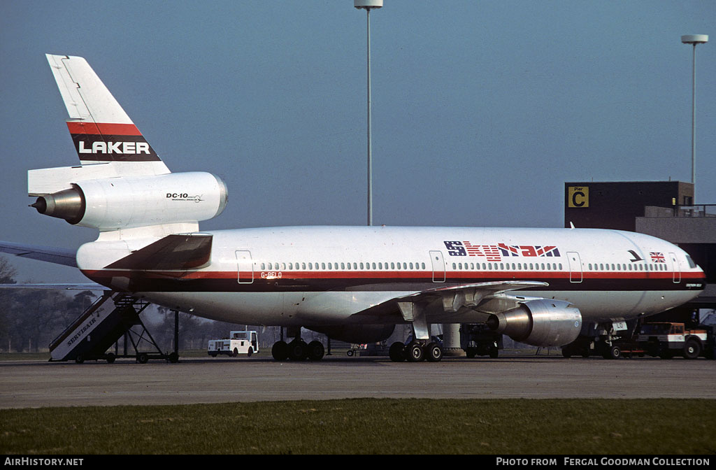 Aircraft Photo of G-BELO | McDonnell Douglas DC-10-10 | Laker Airways Skytrain | AirHistory.net #620877