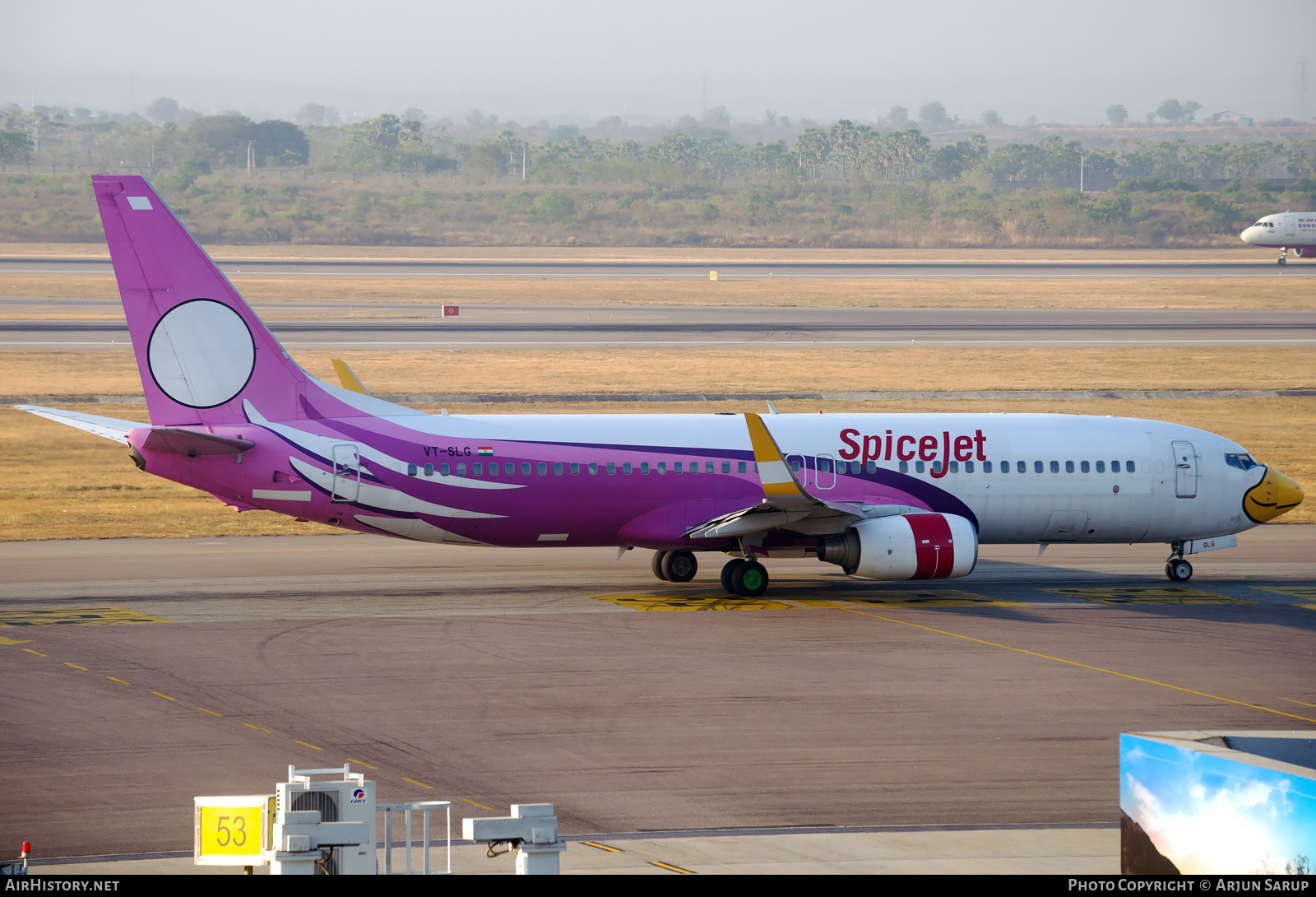 Aircraft Photo of VT-SLG | Boeing 737-8AS | SpiceJet | AirHistory.net #620901