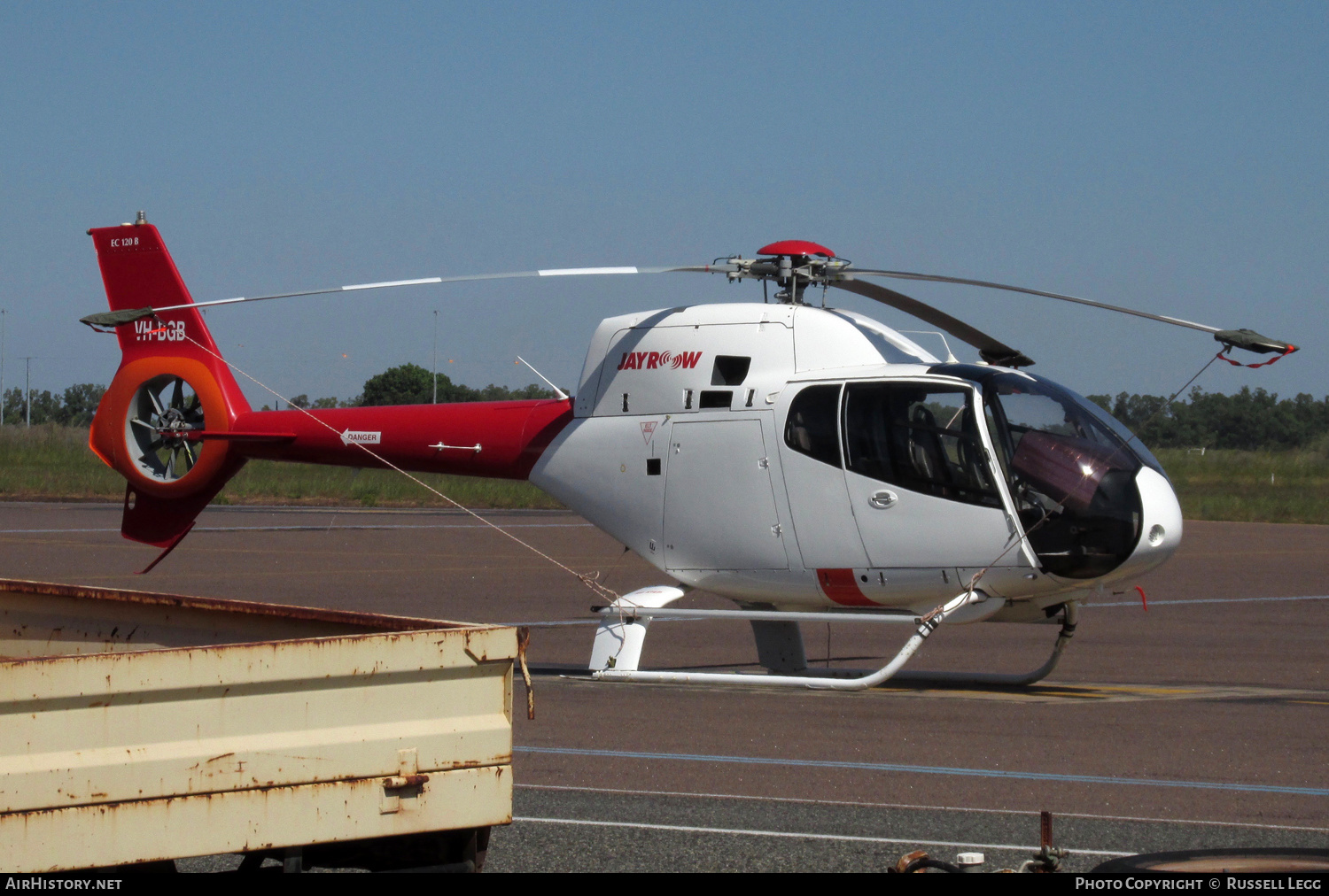 Aircraft Photo of VH-BGB | Eurocopter EC-120B Colibri | Jayrow Helicopters | AirHistory.net #620912