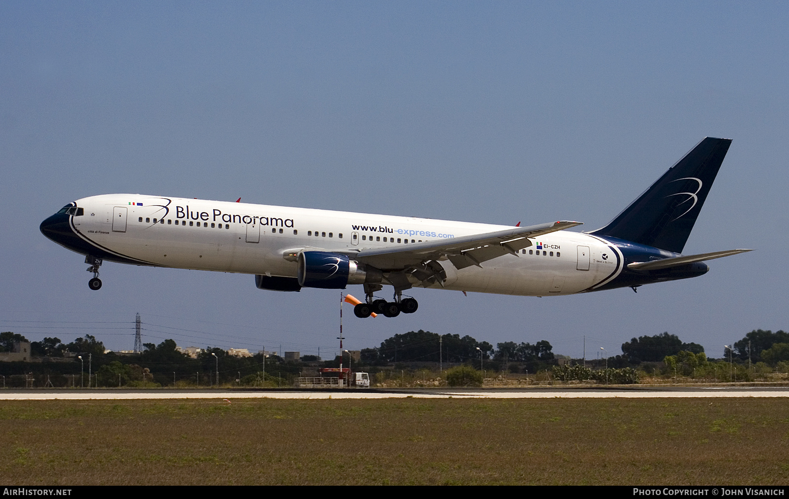 Aircraft Photo of EI-CZH | Boeing 767-3G5/ER | Blue Panorama Airlines | AirHistory.net #620915