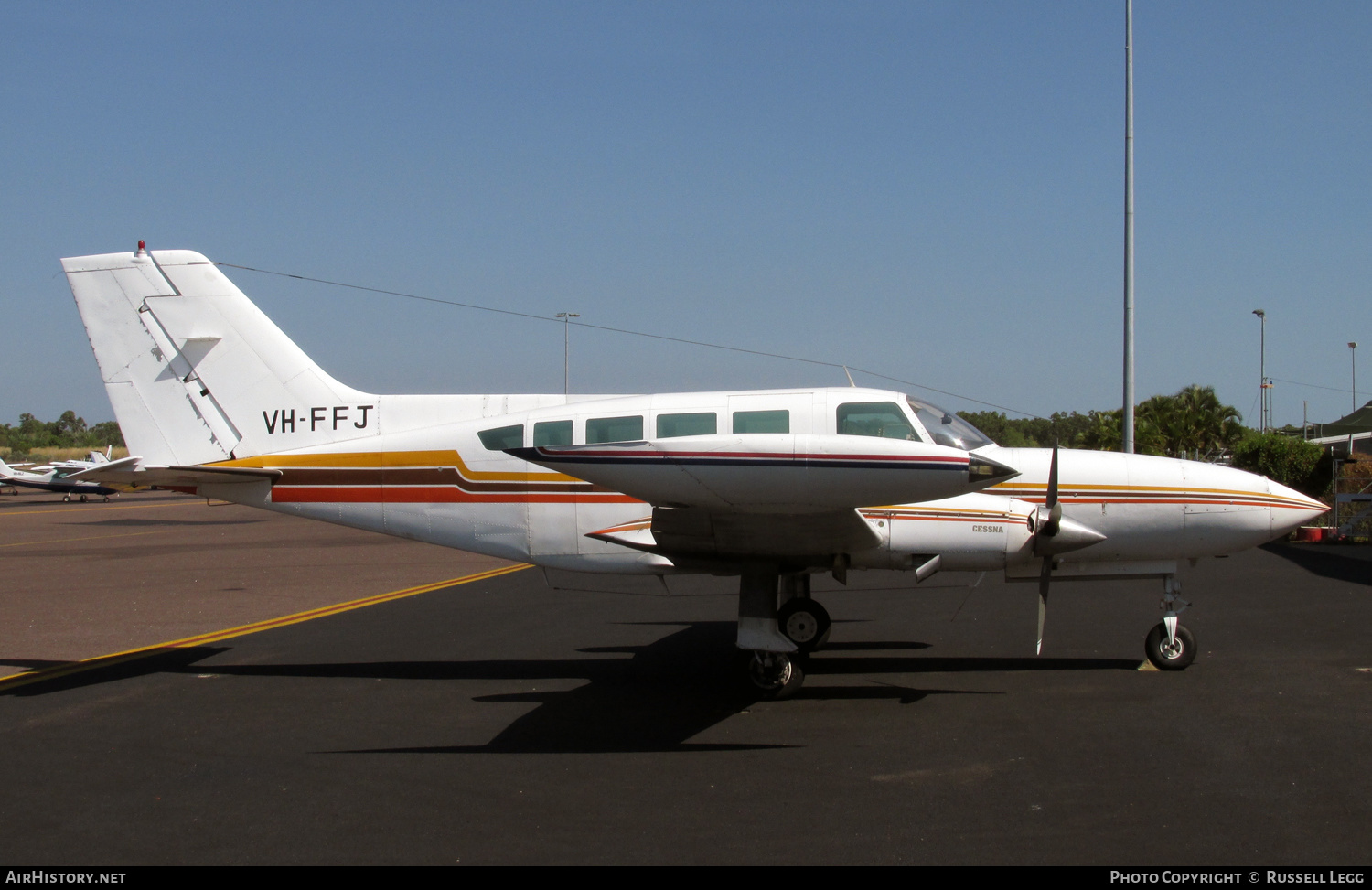 Aircraft Photo of VH-FFJ | Cessna 402B Utililiner | AirHistory.net #620922