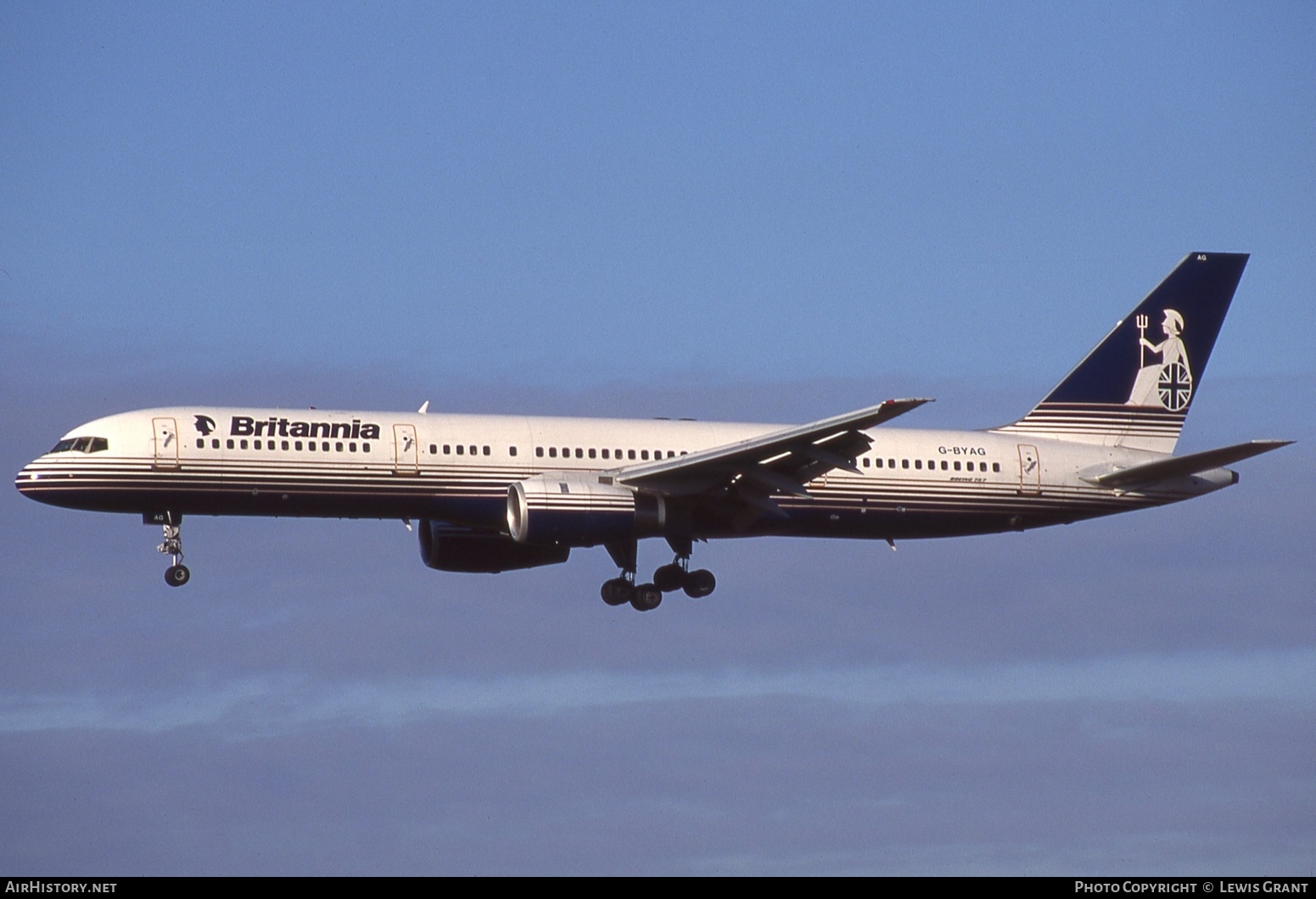 Aircraft Photo of G-BYAG | Boeing 757-204 | Britannia Airways | AirHistory.net #620929