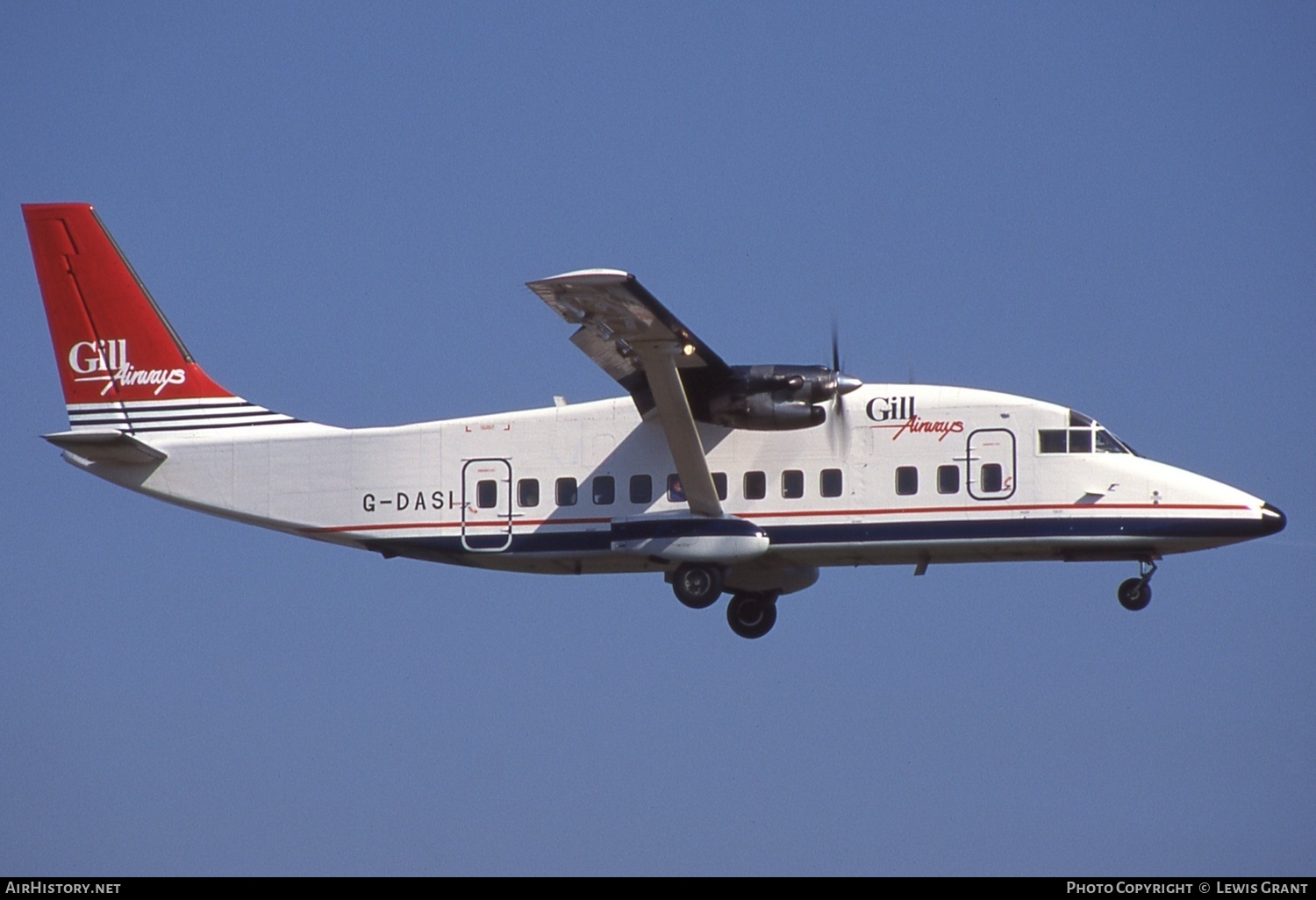 Aircraft Photo of G-DASI | Short 360-100 | Gill Airways | AirHistory.net #620934