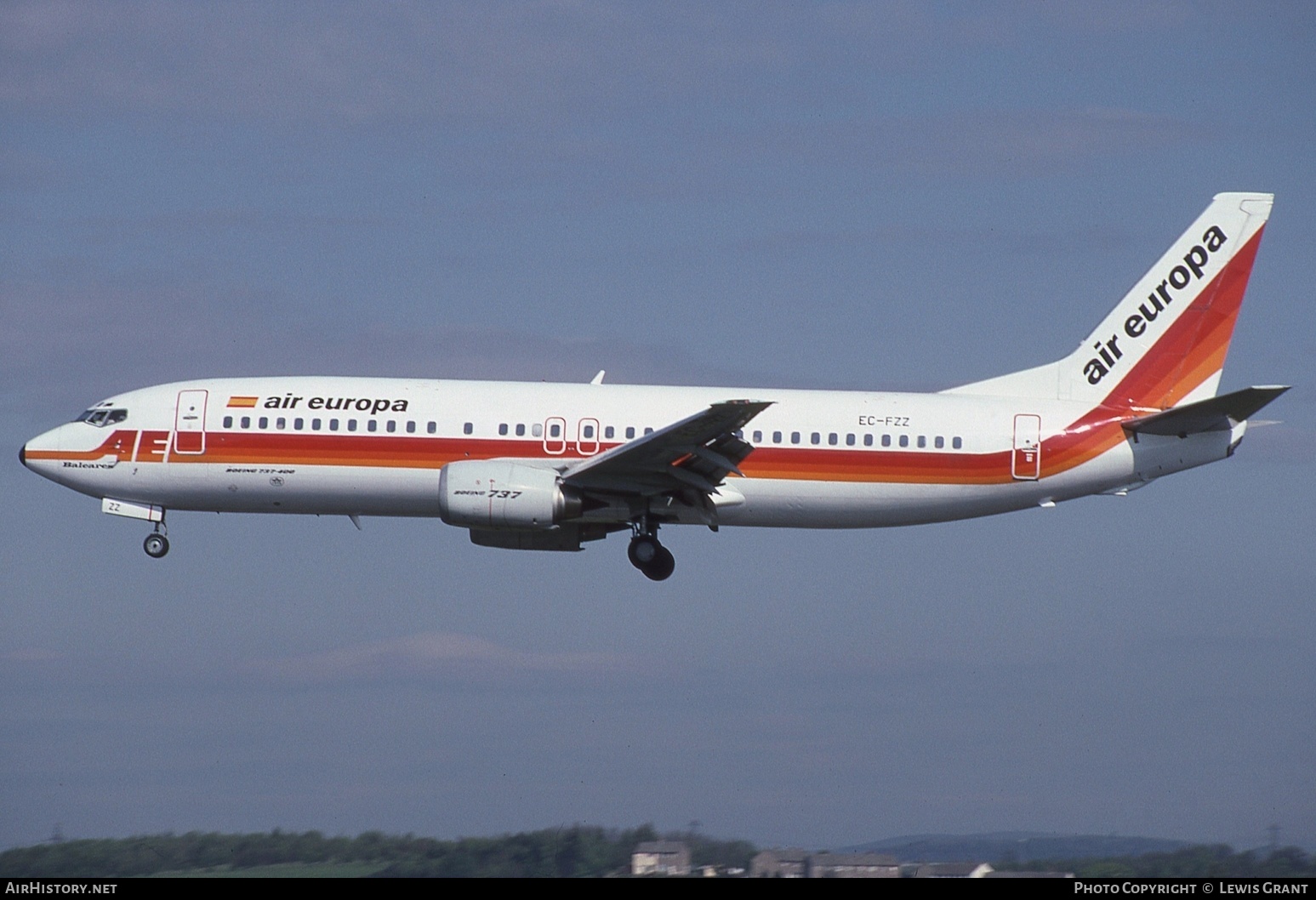 Aircraft Photo of EC-FZZ | Boeing 737-4Y0 | Air Europa | AirHistory.net #620937