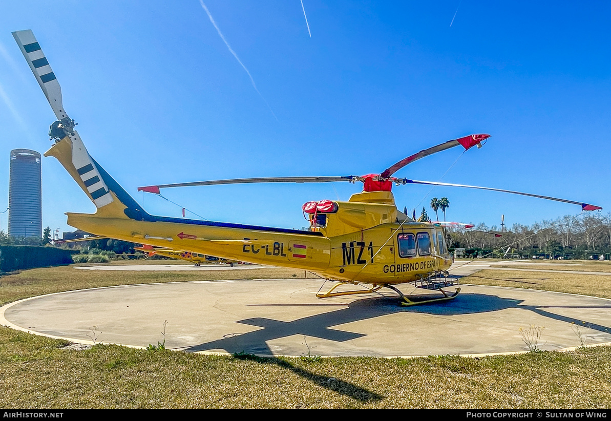 Aircraft Photo of EC-LBL | Bell 412SP | Gobierno de España | AirHistory.net #620942