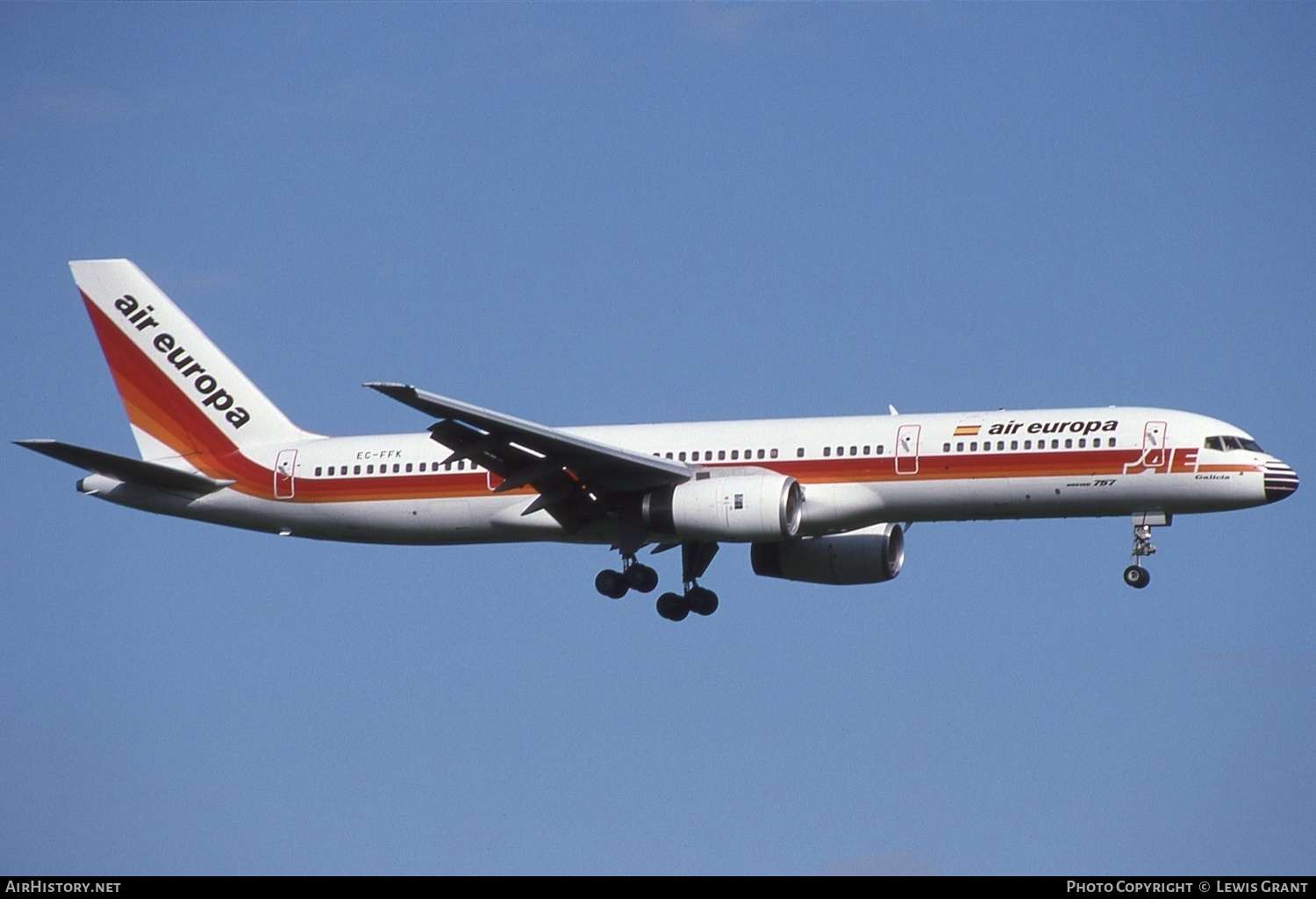 Aircraft Photo of EC-FFK | Boeing 757-236 | Air Europa | AirHistory.net #620945
