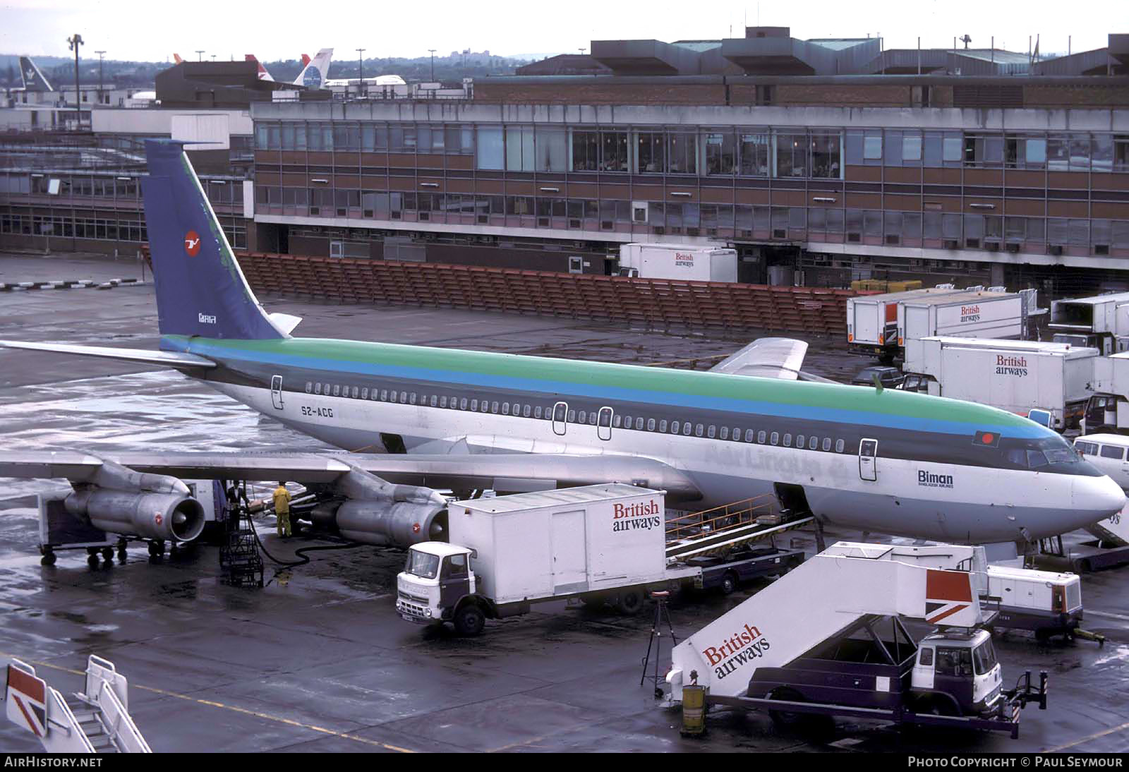 Aircraft Photo of S2-ACG | Boeing 707-349C | Bangladesh Biman | AirHistory.net #620975