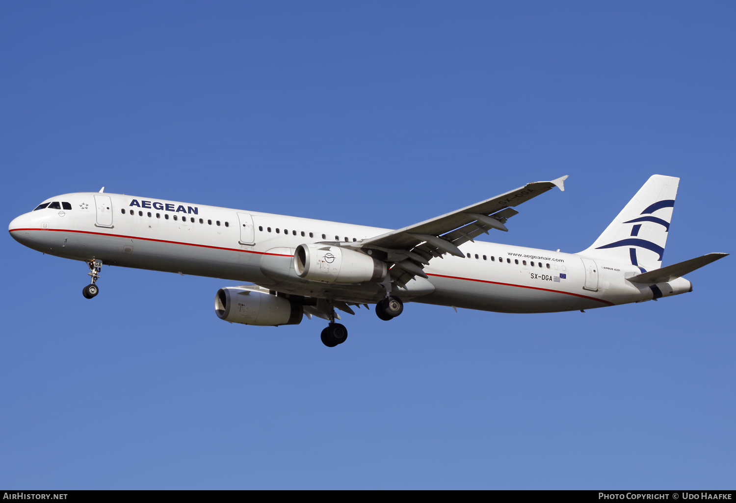 Aircraft Photo of SX-DGA | Airbus A321-231 | Aegean Airlines | AirHistory.net #620984