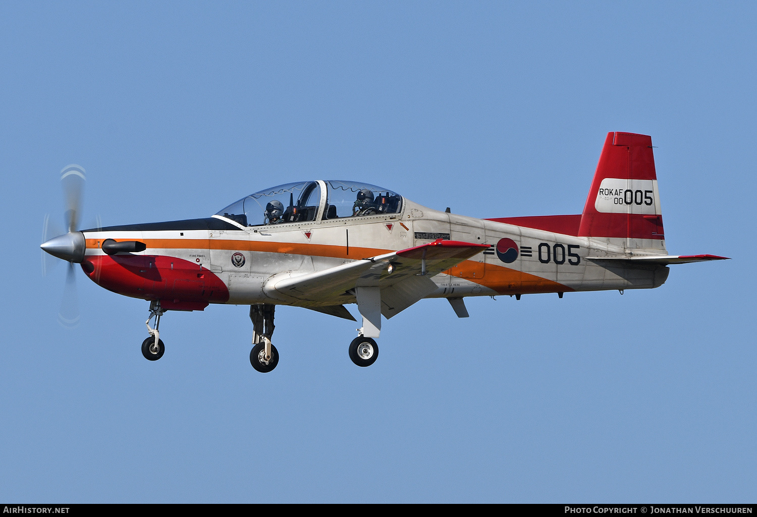 Aircraft Photo of 00-005 | Korea Aerospace KT-1 Woong-Bee | South Korea - Air Force | AirHistory.net #621015