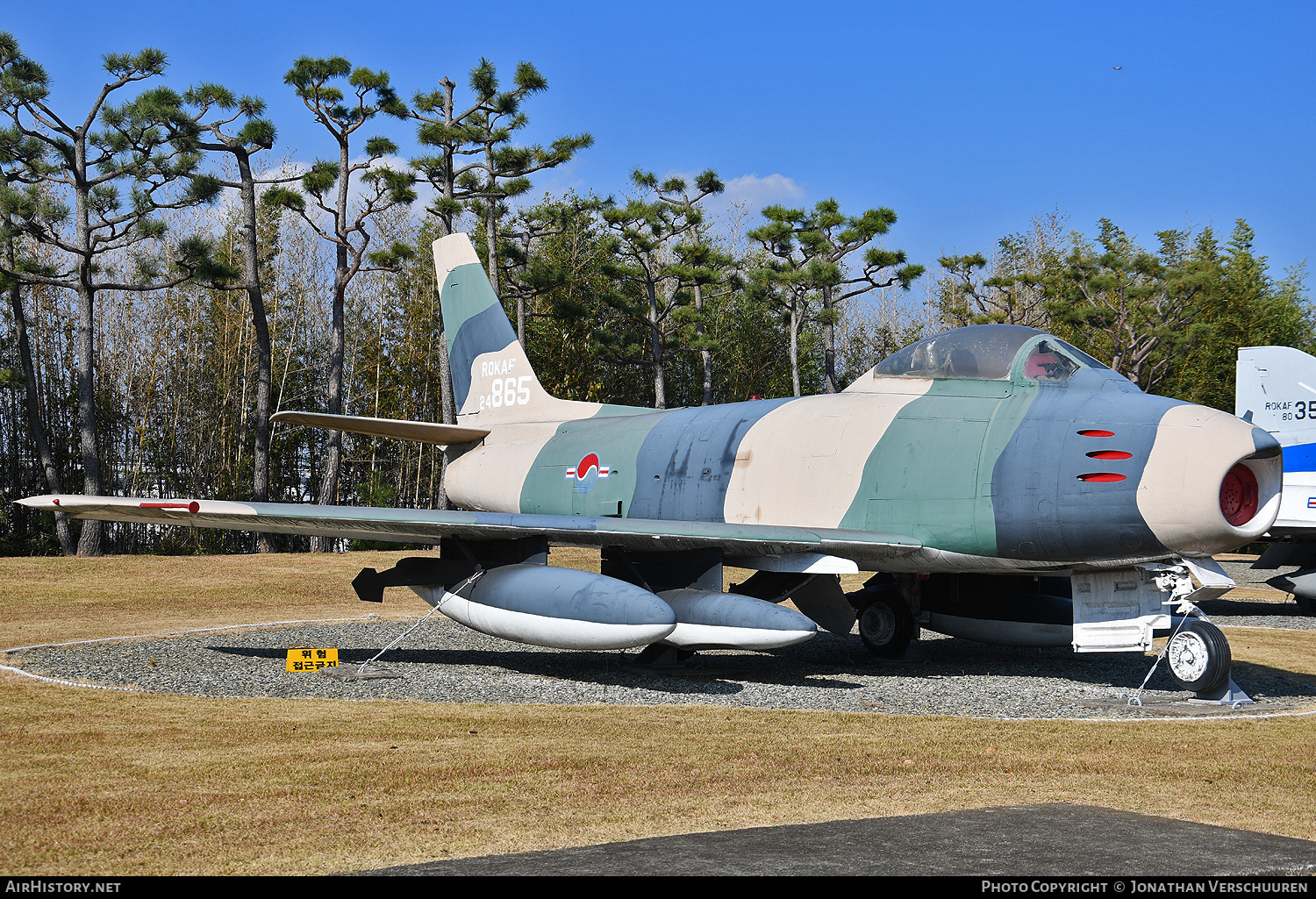 Aircraft Photo of 24-865 | North American F-86F Sabre | South Korea - Air Force | AirHistory.net #621020