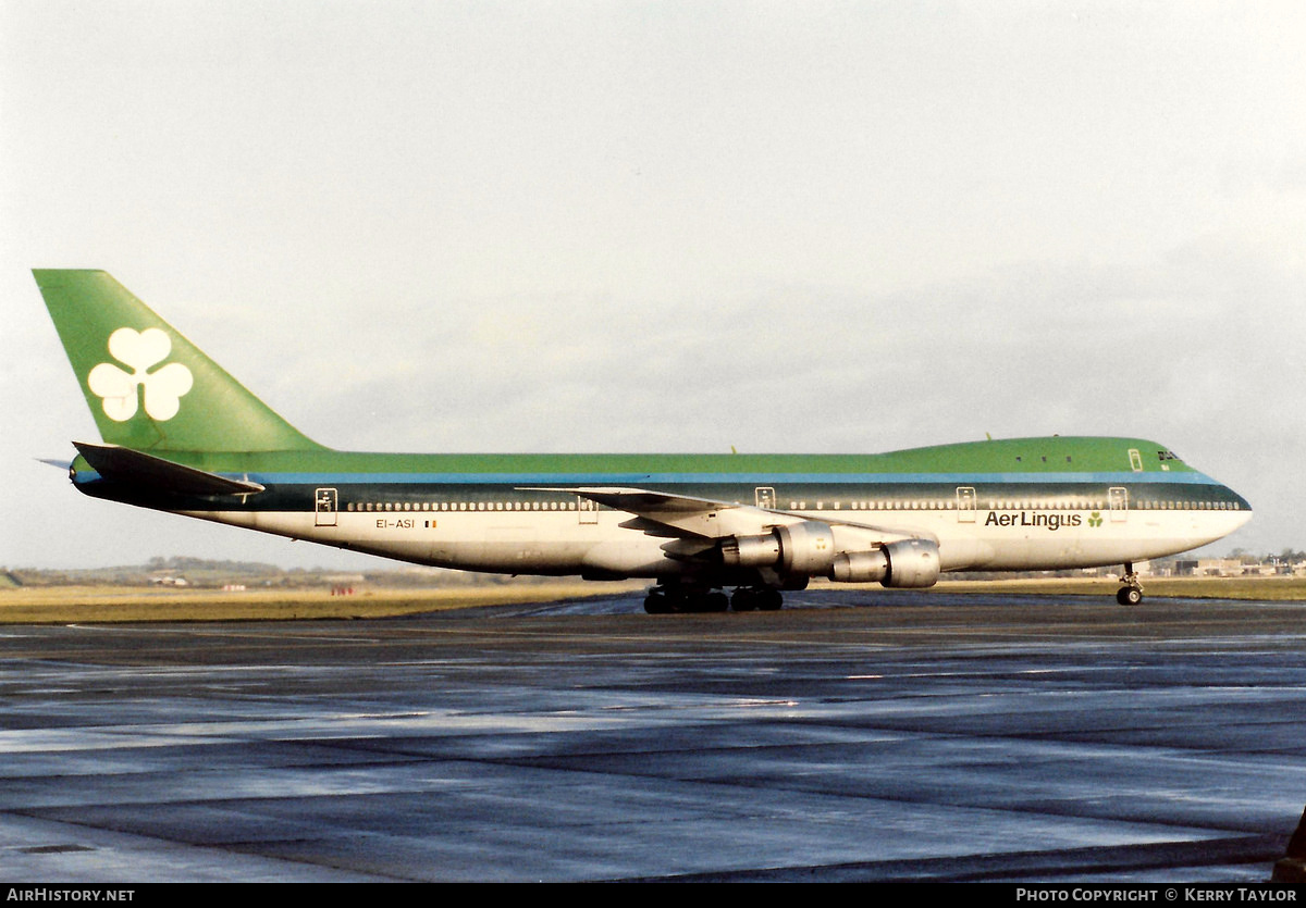 Aircraft Photo of EI-ASI | Boeing 747-148 | Aer Lingus | AirHistory.net #621024
