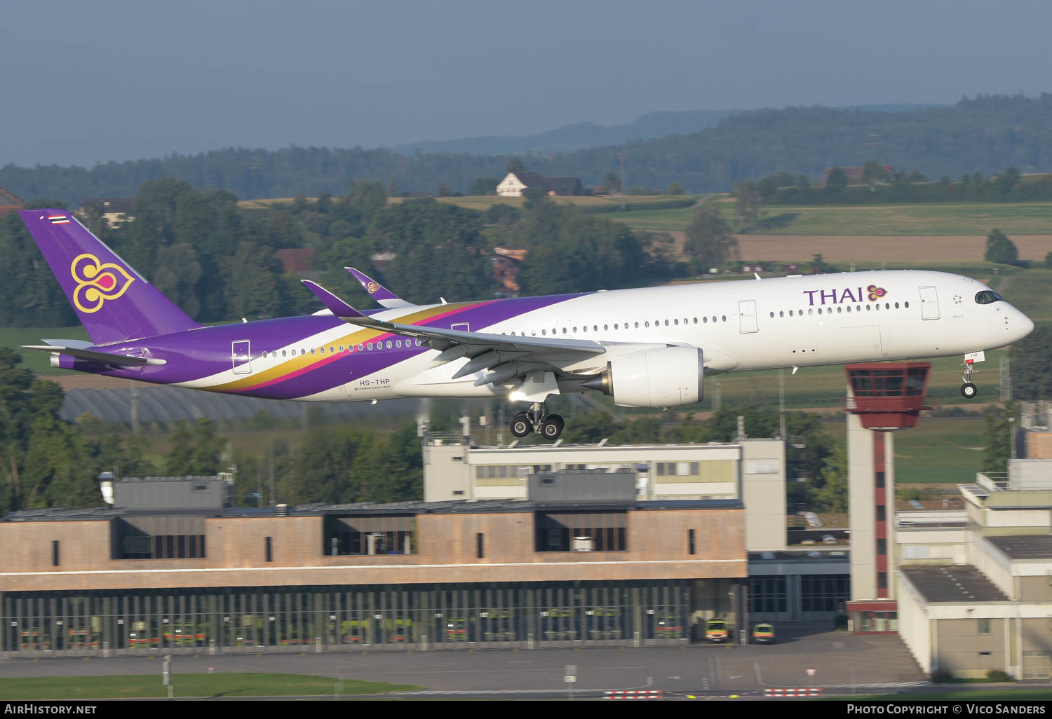 Aircraft Photo of HS-THP | Airbus A350-941 | Thai Airways International | AirHistory.net #621040