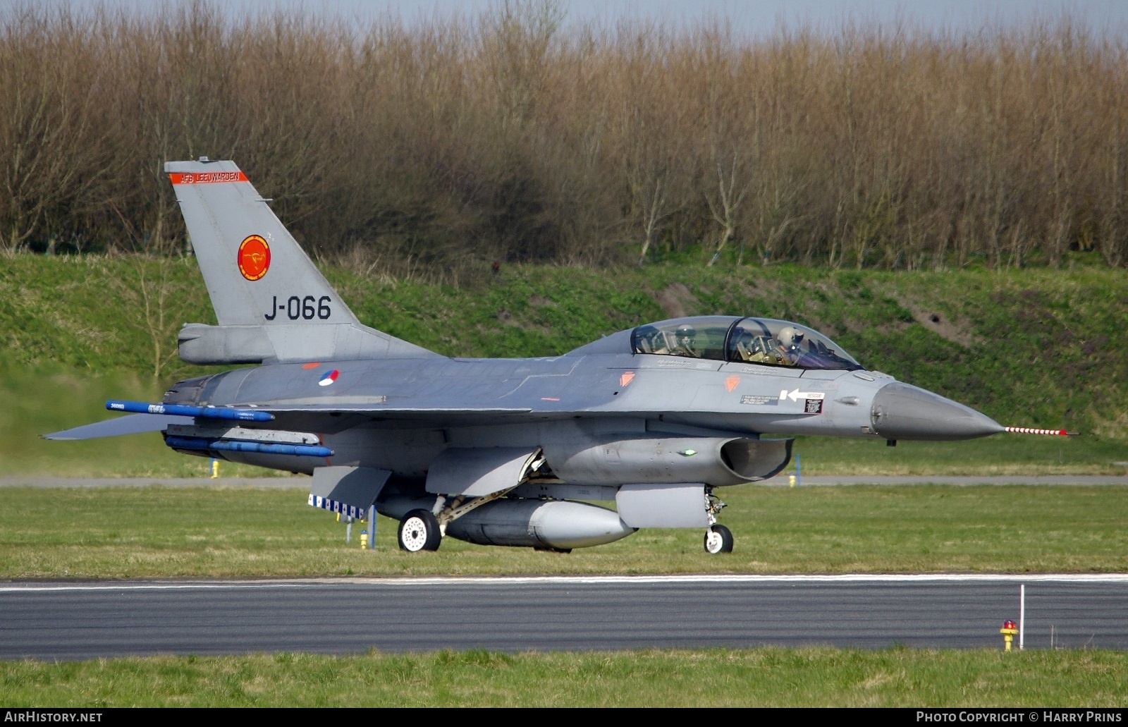 Aircraft Photo of J-066 | General Dynamics F-16BM Fighting Falcon | Netherlands - Air Force | AirHistory.net #621044